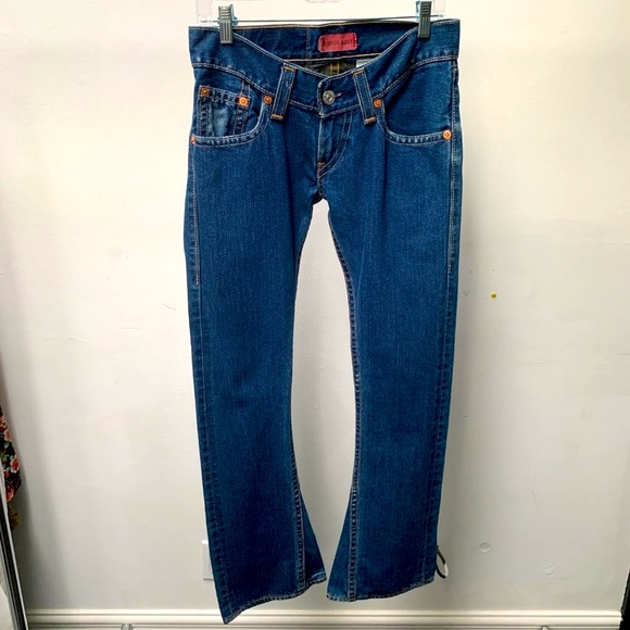 LEVI'S super low waist flare jeans - Picture 1 of 6